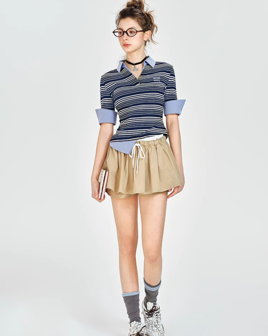 Polo Border Tight Top BHB0006