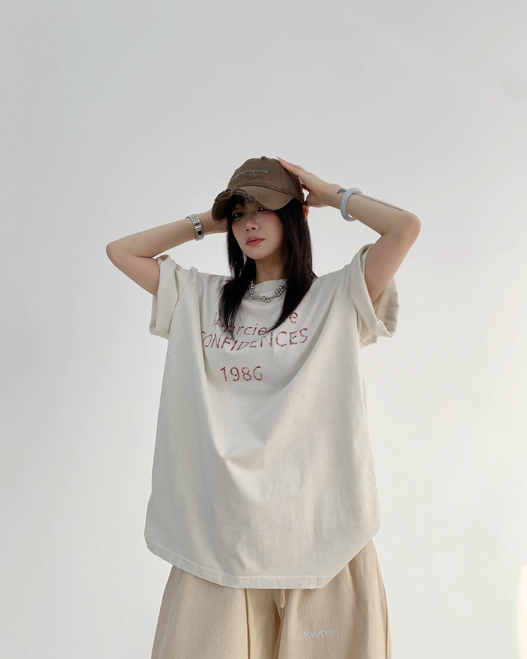 Logo Printed Short Sleeve T-Shirt YLS0835