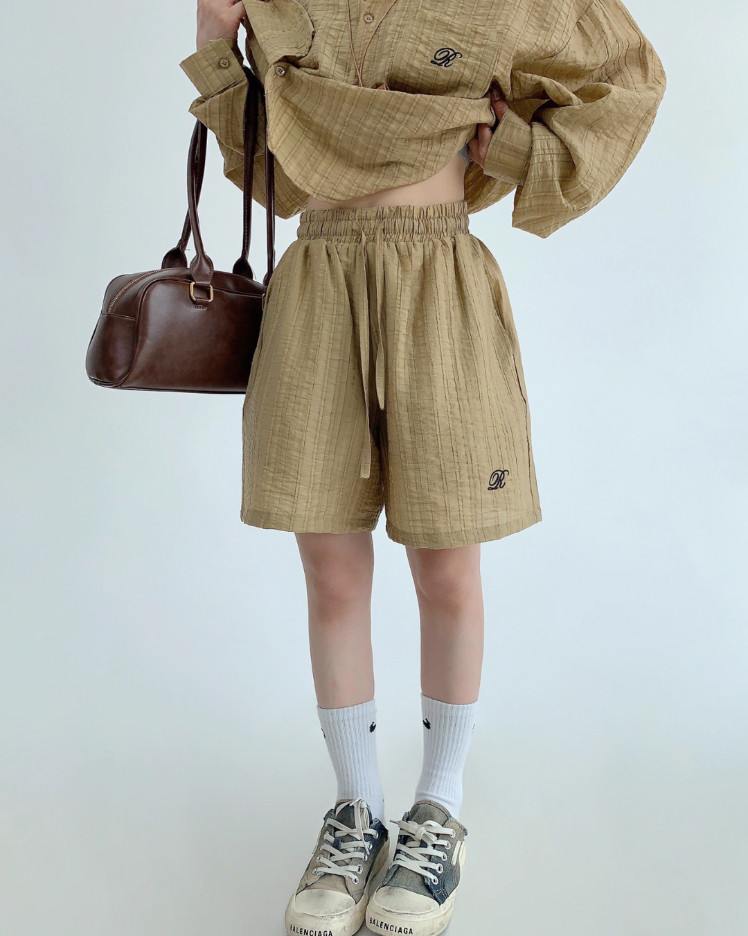 Relax Long Sleeve Shirt / Shorts YLS0882