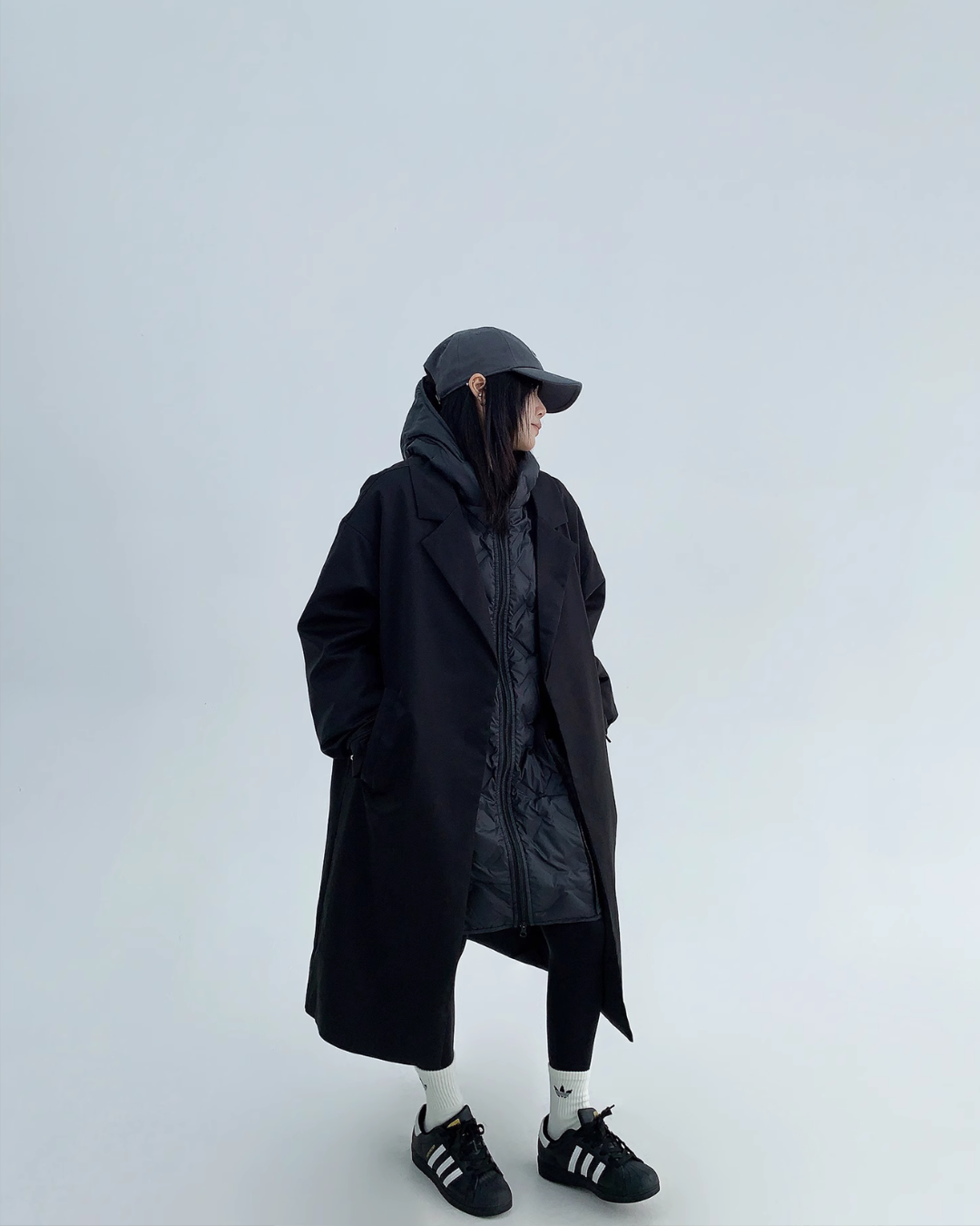 Quilted Down Jacket & Long Coat YLS0621