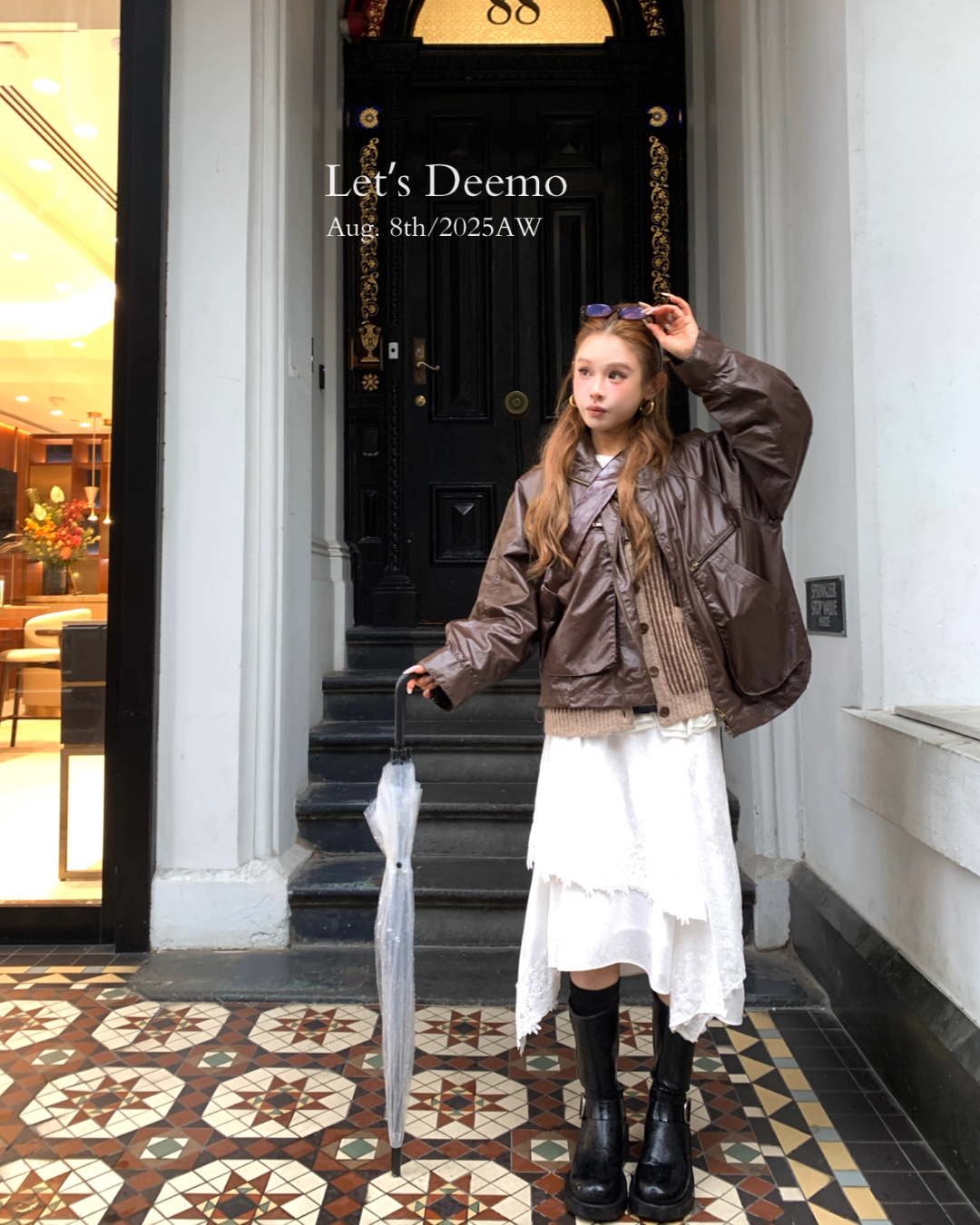 Asymmetrical Flare Skirt DEM0010