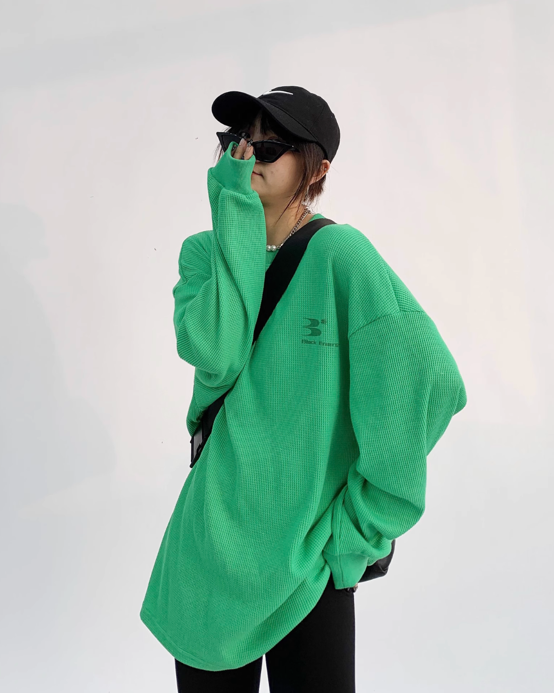 One Point Logo Sweat Tops YLS0396