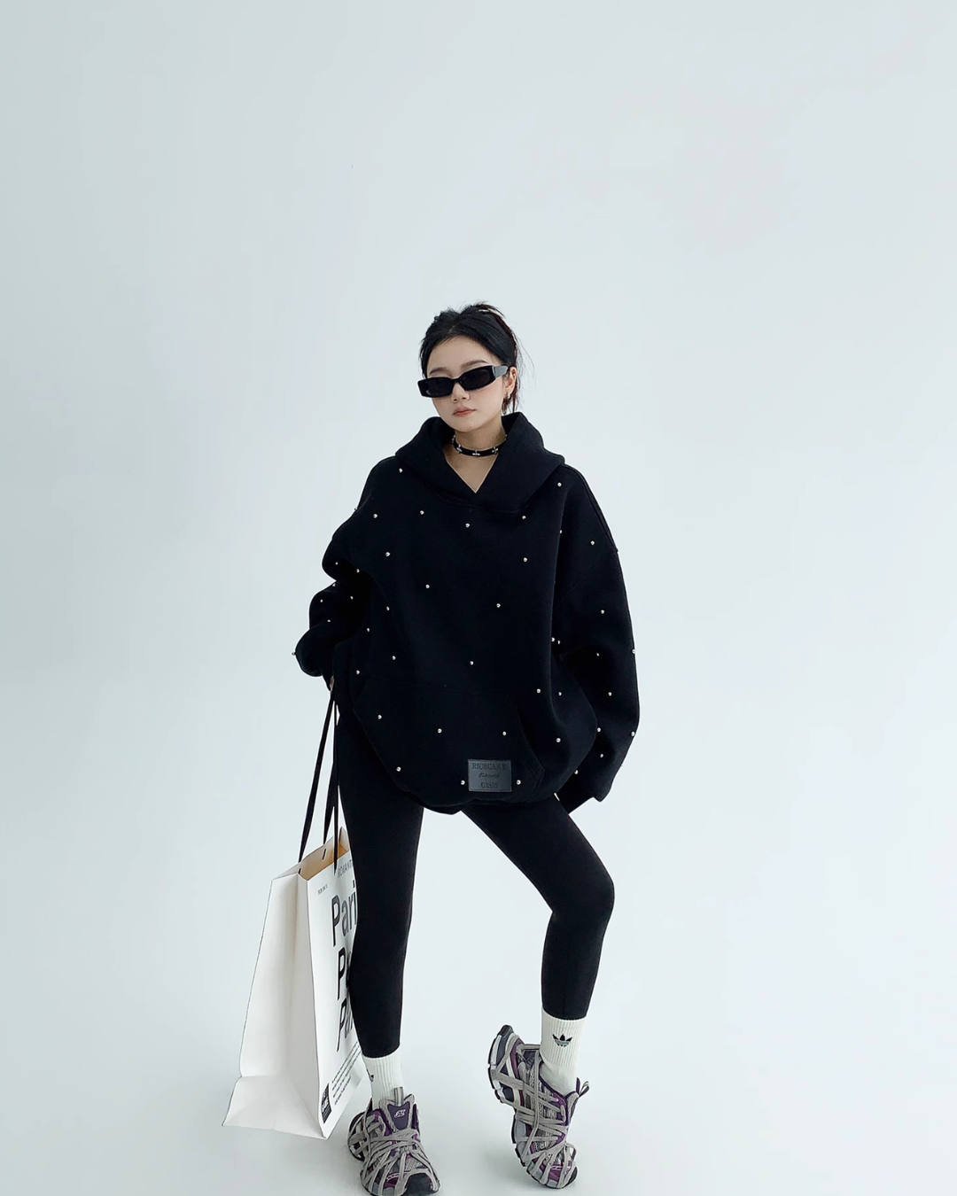 Pearl Bijou Sweat Hoodie YLS0503
