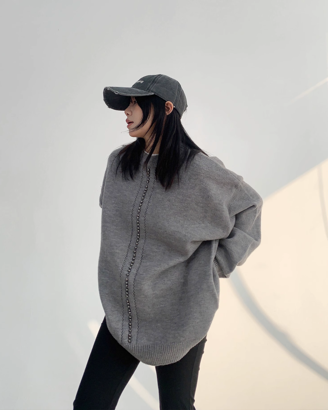 Round Neck Long Sleeve Knit YLS0631