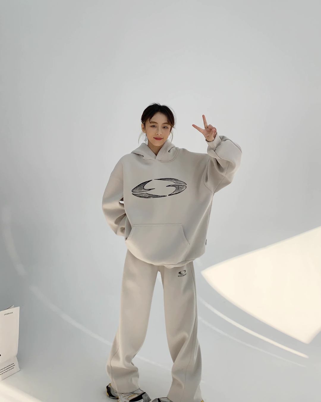 Retro Loose Sweat Hoodie / Sweat Pants YLS0012