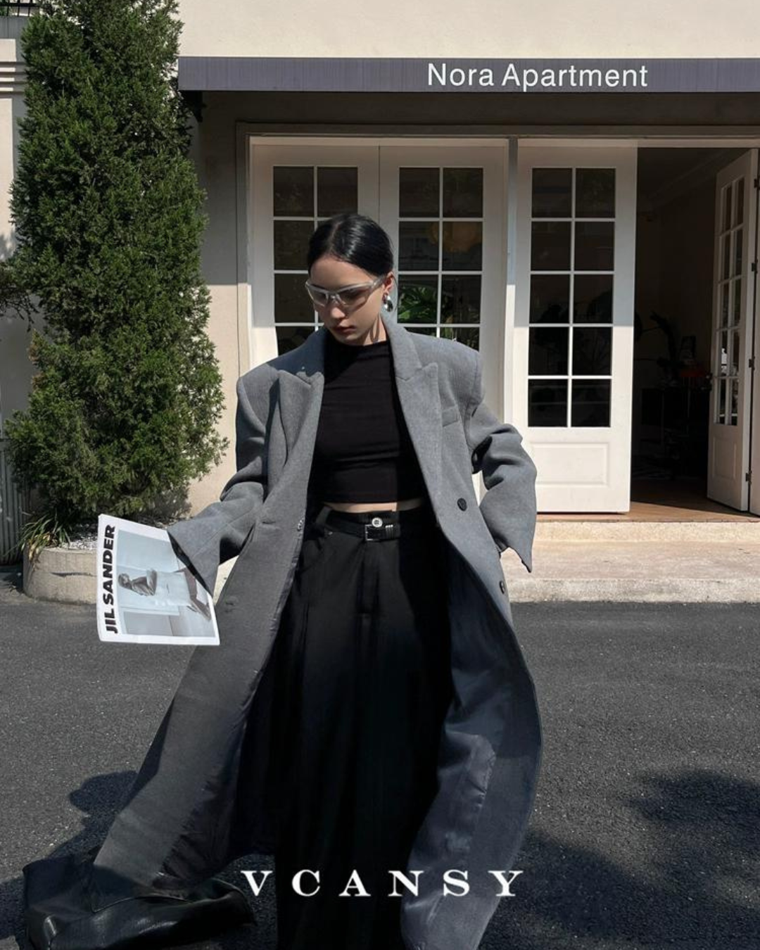 Formal Wool Long Coat VCY0030