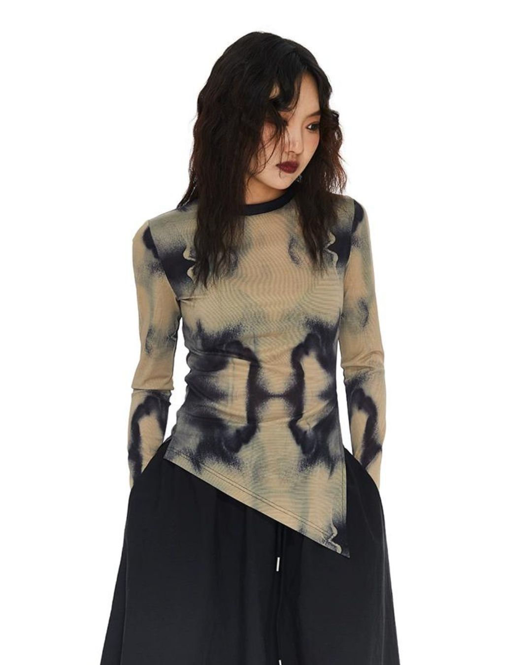 Tie-Dye Casual Slim Long Sleeve TLT0014