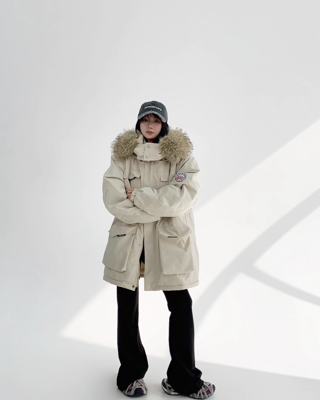 Fur Hood Mod Coat YLS0691