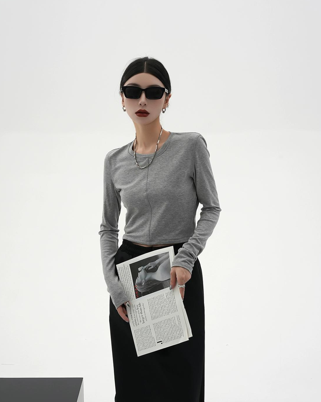 Basic Long Sleeve Tops SRS0148