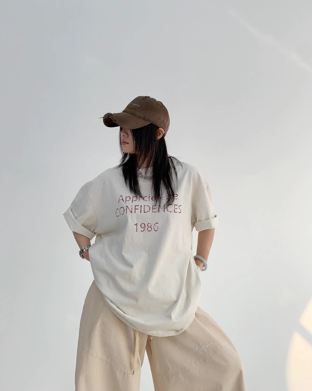 Logo Printed Short Sleeve T-Shirt YLS0835