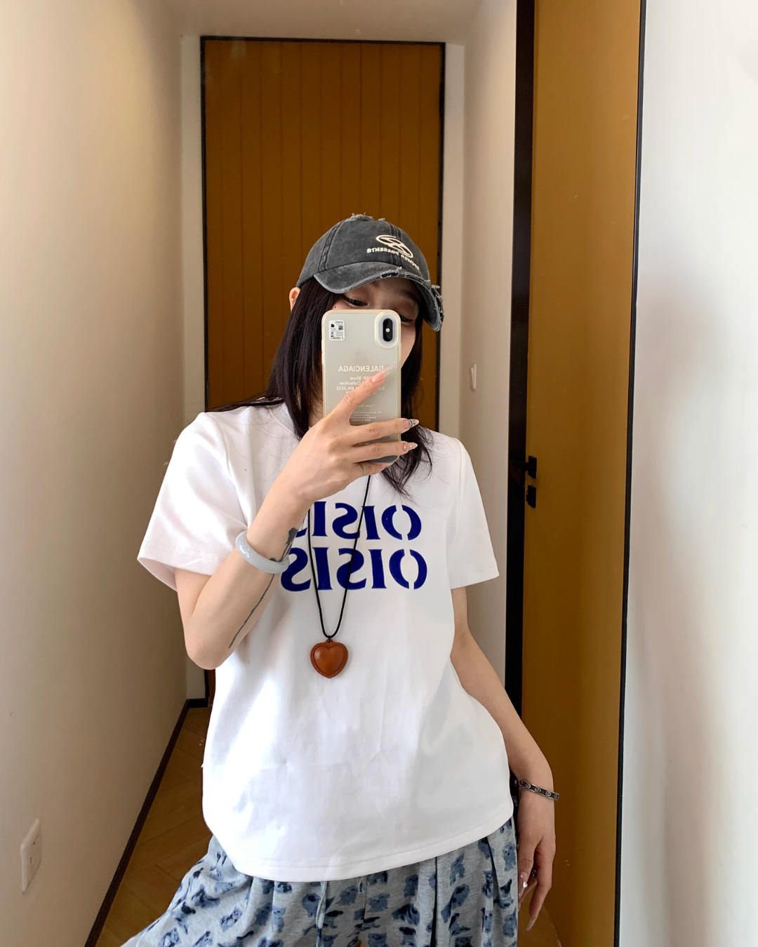 Casual Logo Short Sleeve T-Shirt YLS0821