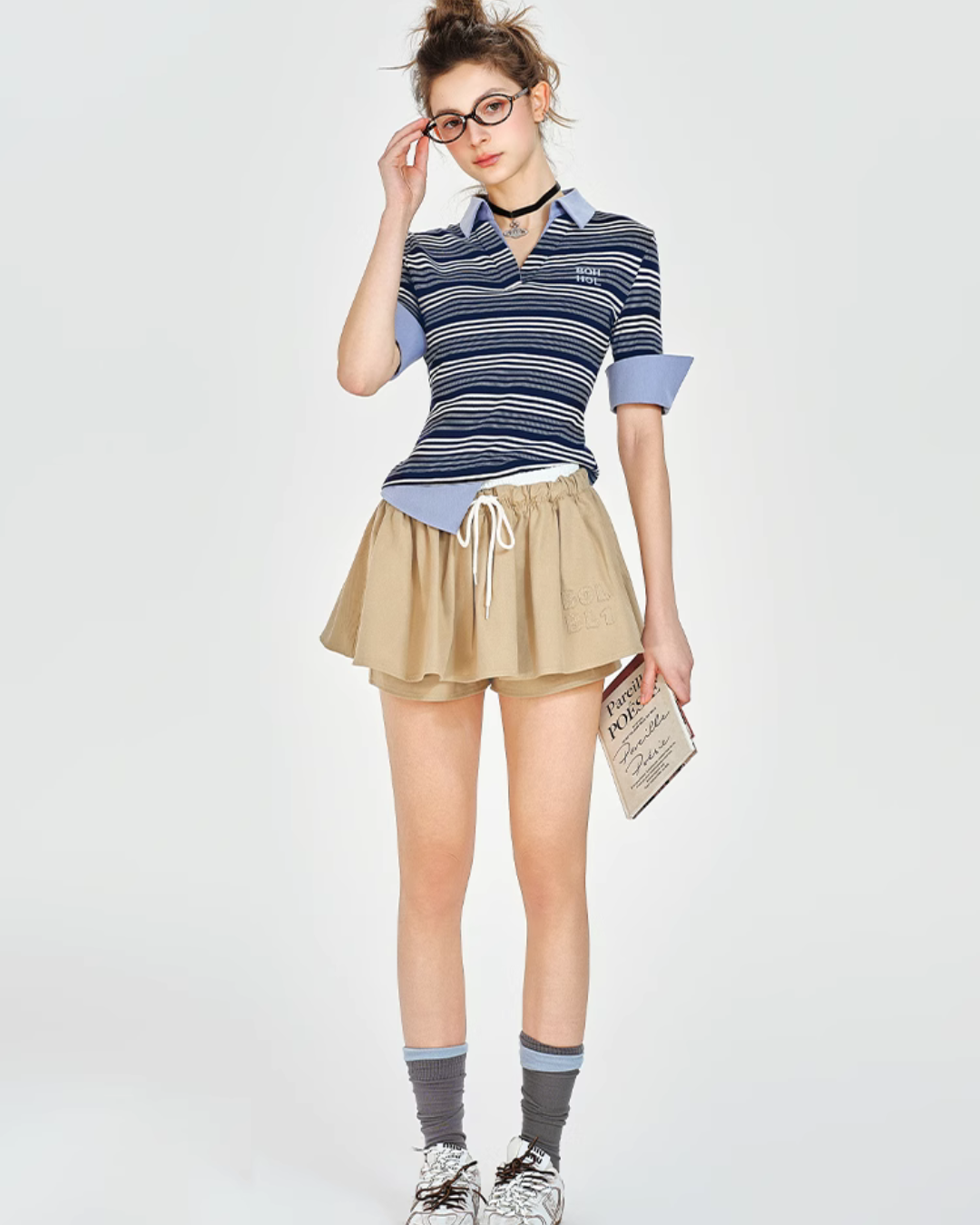 Polo Border Tight Top BHB0006