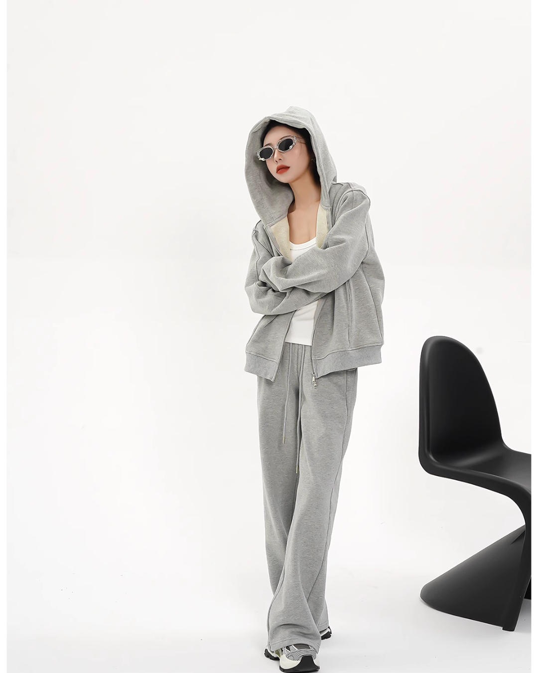 Double Zip Hoodie SRS0271