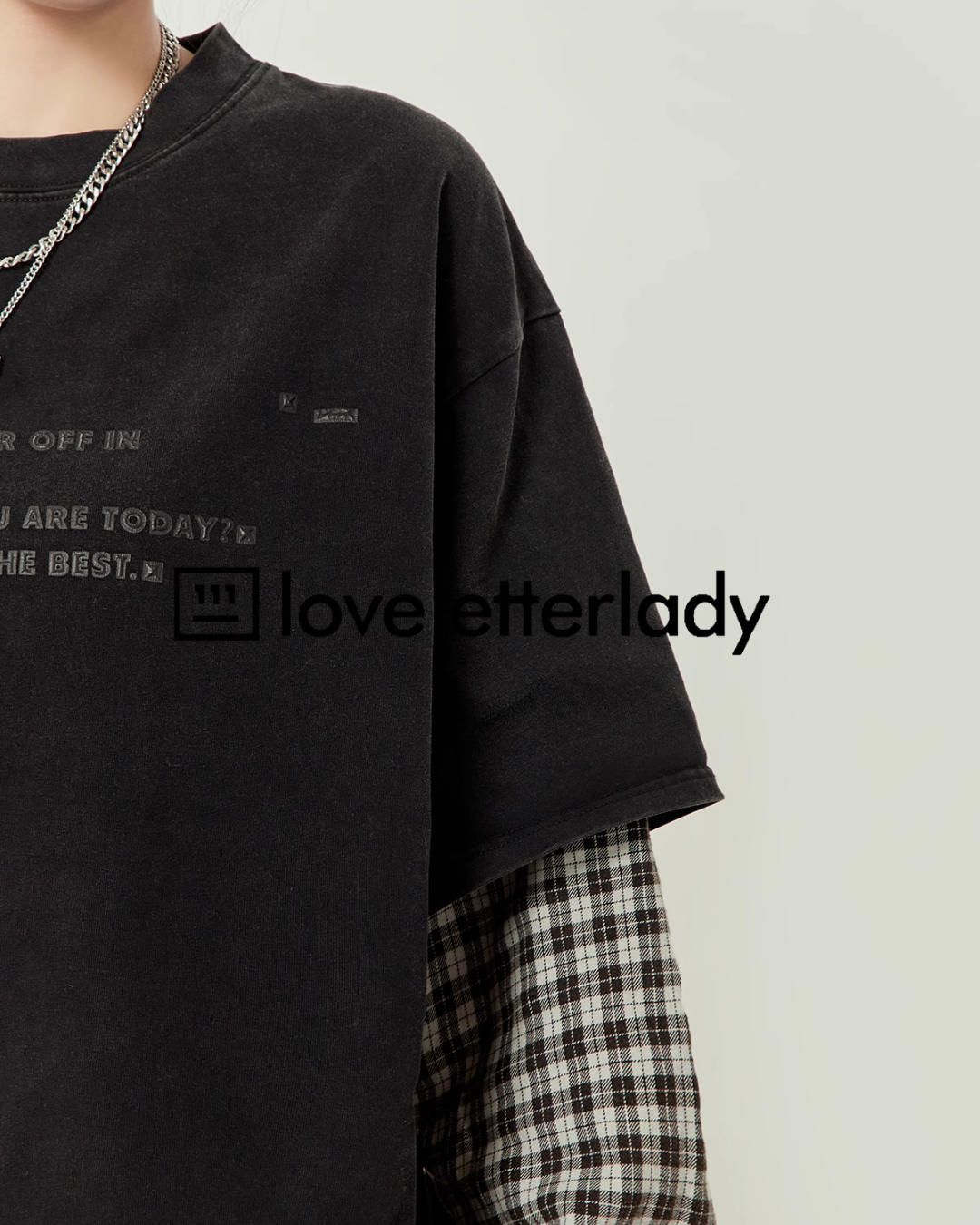 Check Shirt Docking Short Sleeve T-Shirt LLA0423