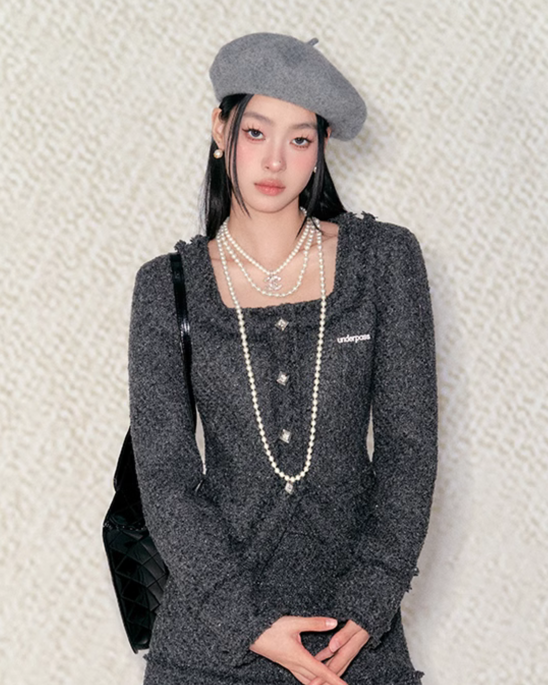 Antique Square Jacket & Mini Skirt UNP0006