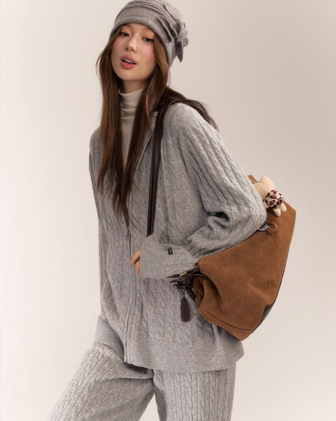 Cable Knit Hoodie / Cable Knit Pants ASG0008