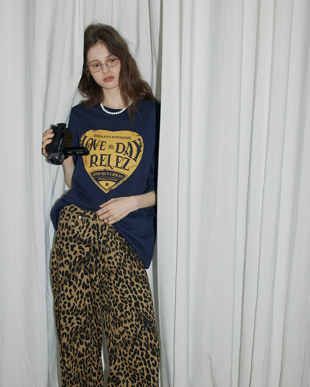 Vintage Letter Print T-Shirt RLZ0011