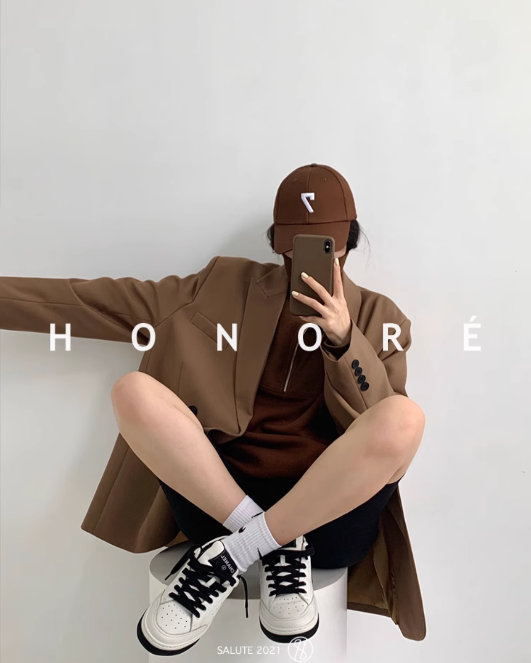 Loose Silhouette Casual Blazer HNR0002