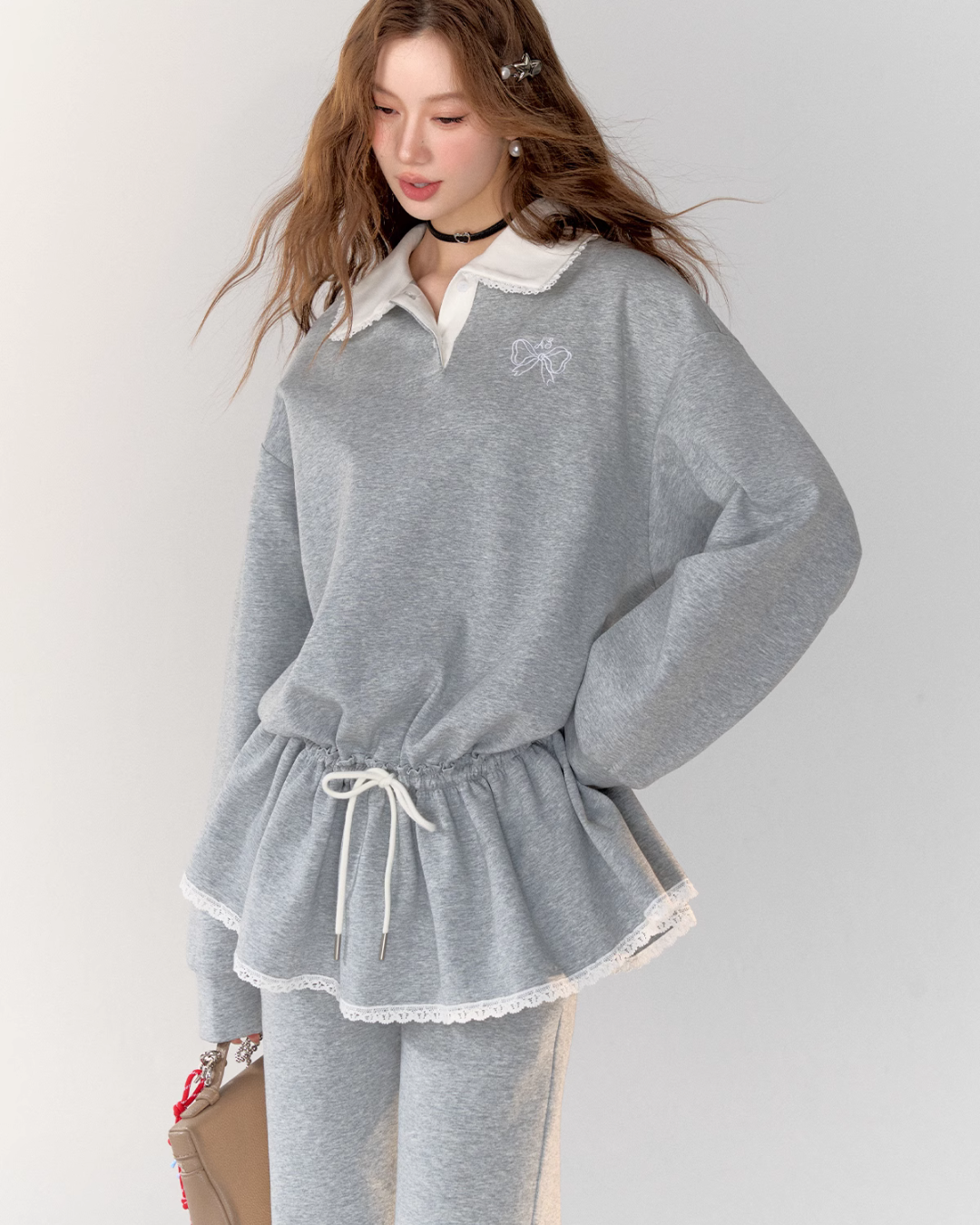 Polo Frill Dress / Flare Pants ASG0020