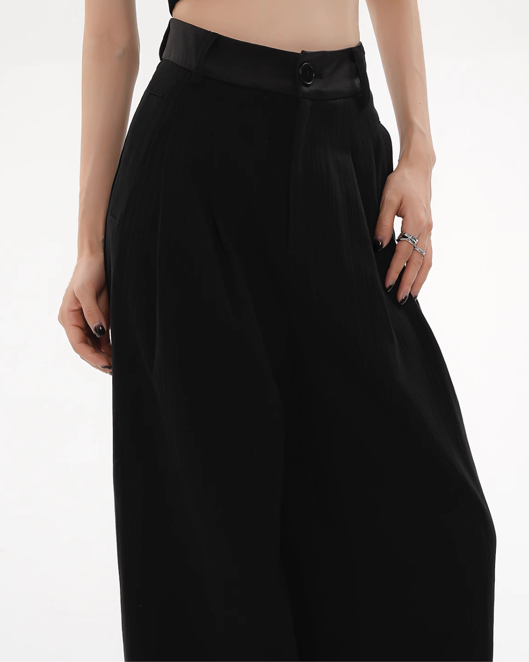 High Waisted Wide Pants SRS0284