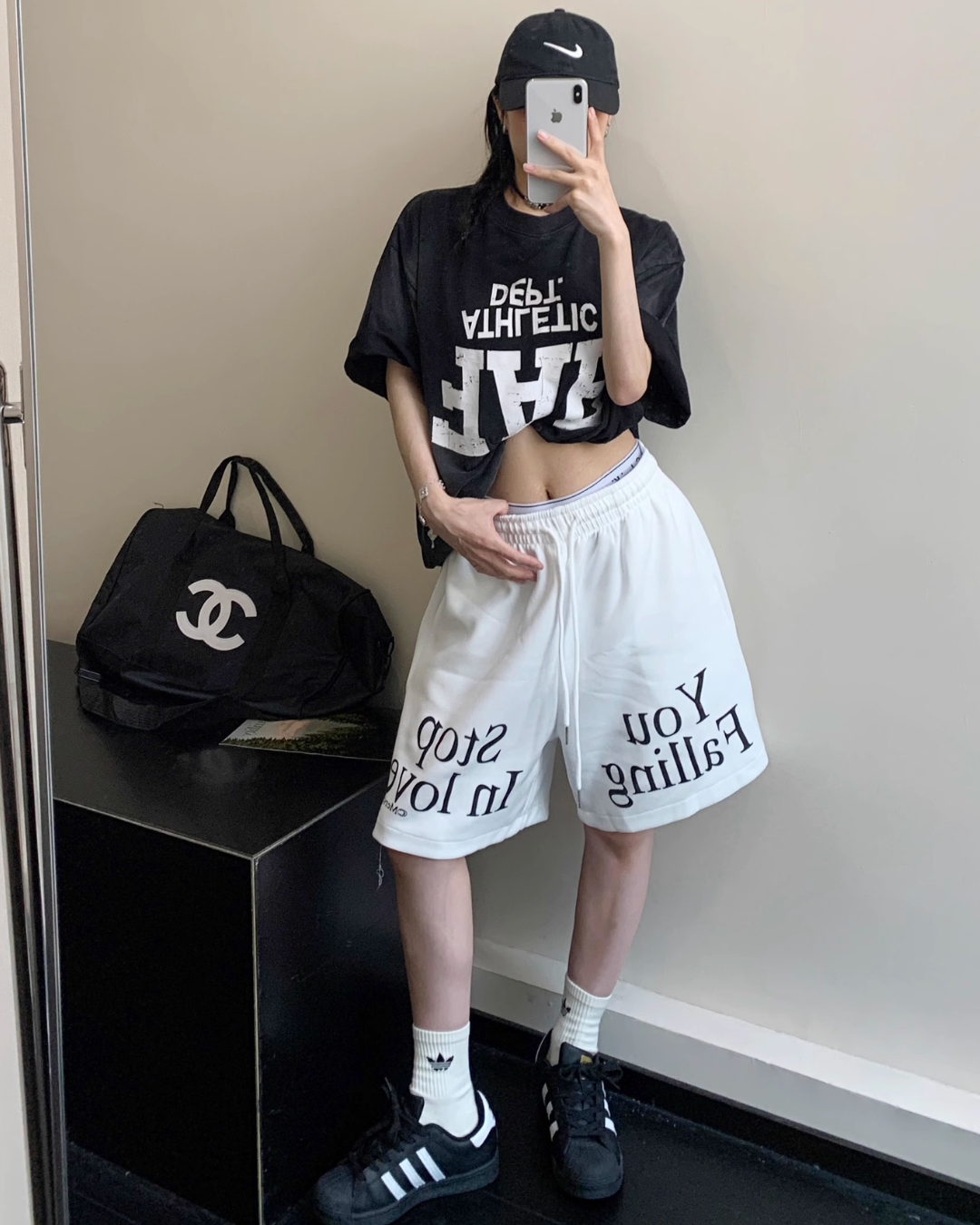 Logo Casual Shorts YLS0296
