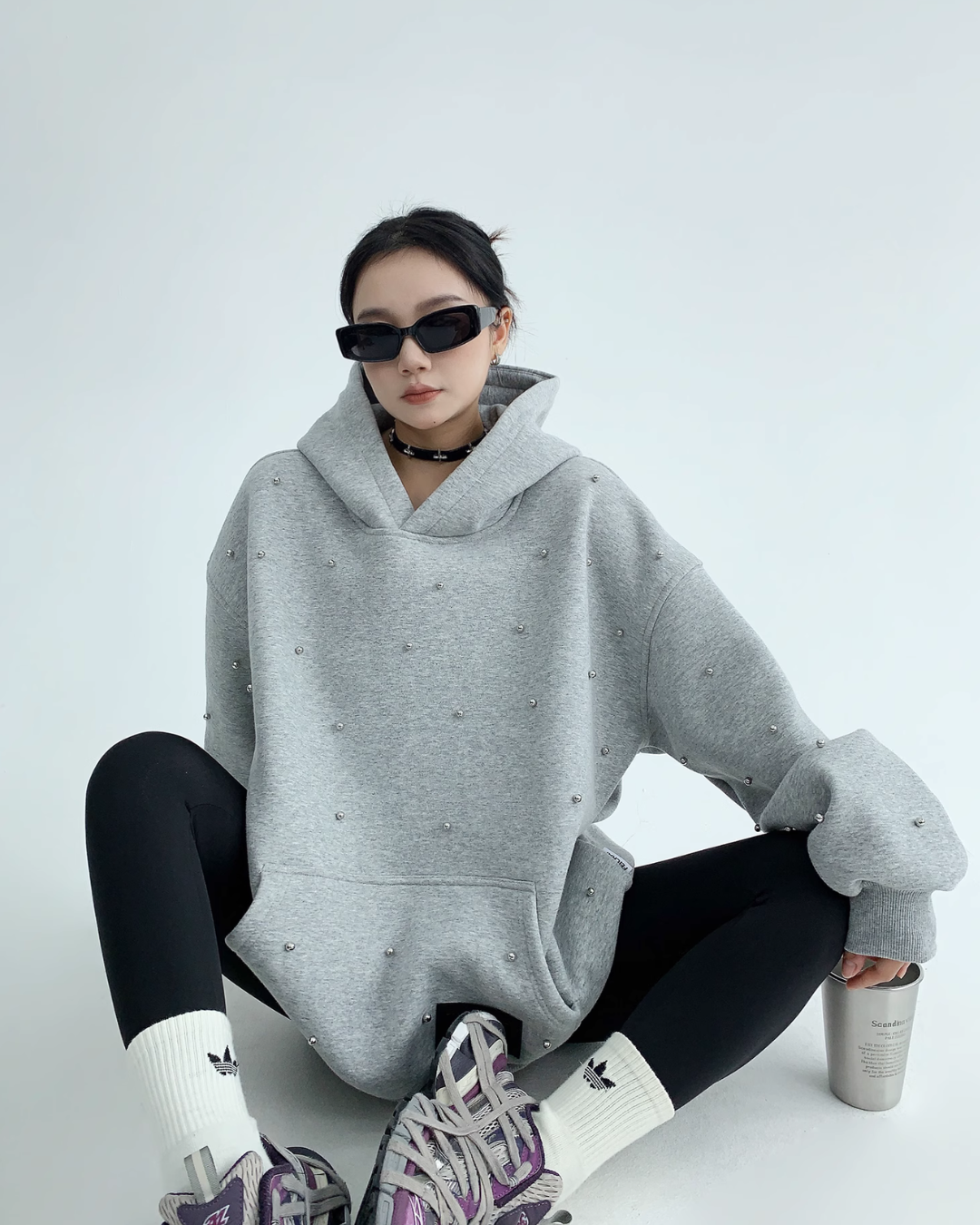 Pearl Bijou Sweat Hoodie YLS0503