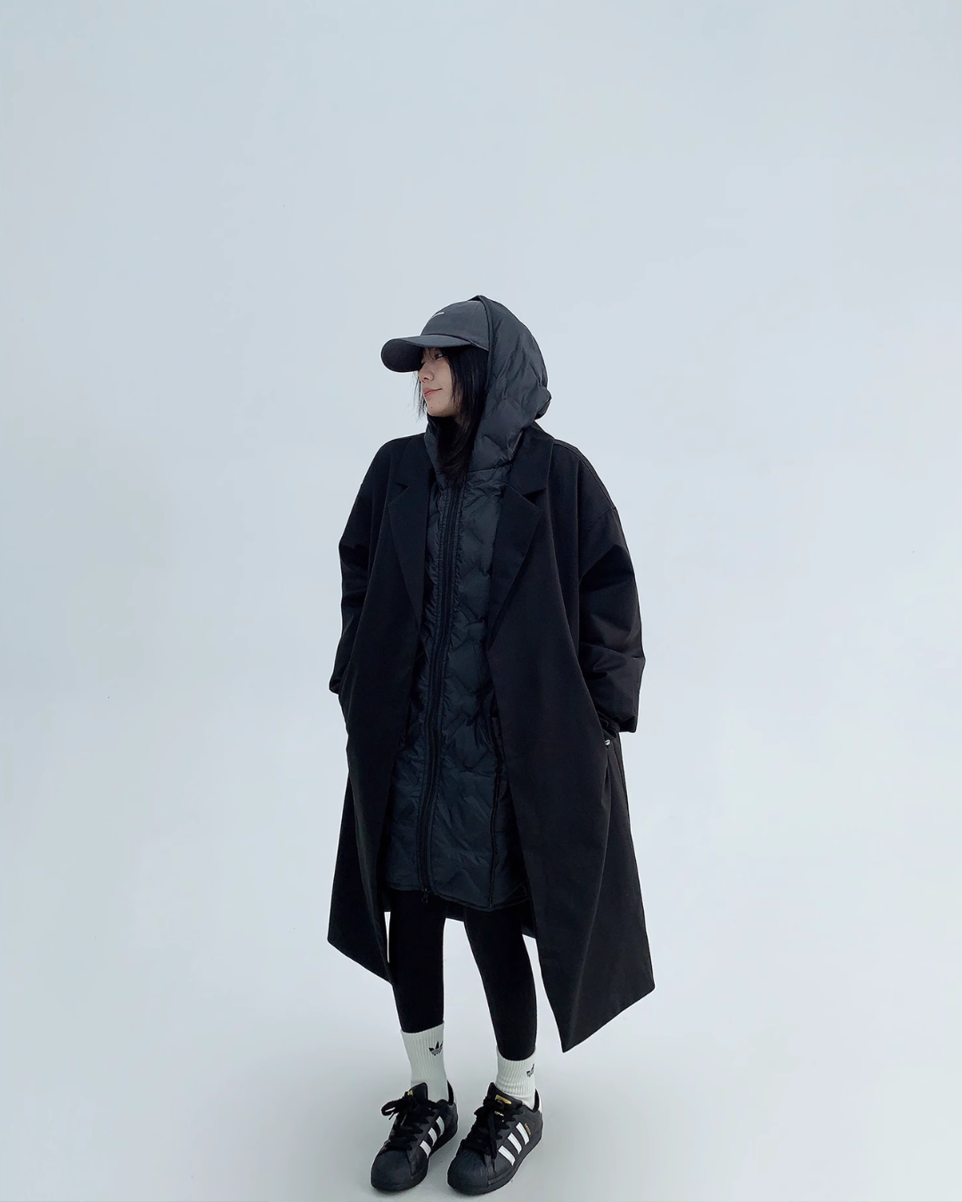 Quilted Down Jacket & Long Coat YLS0621