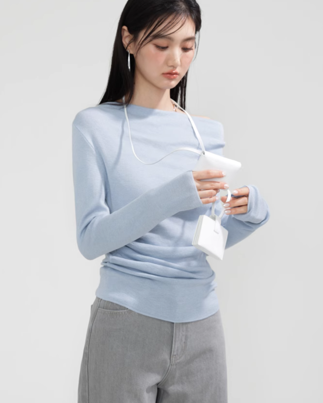 Draped Wrap Top CHS0008