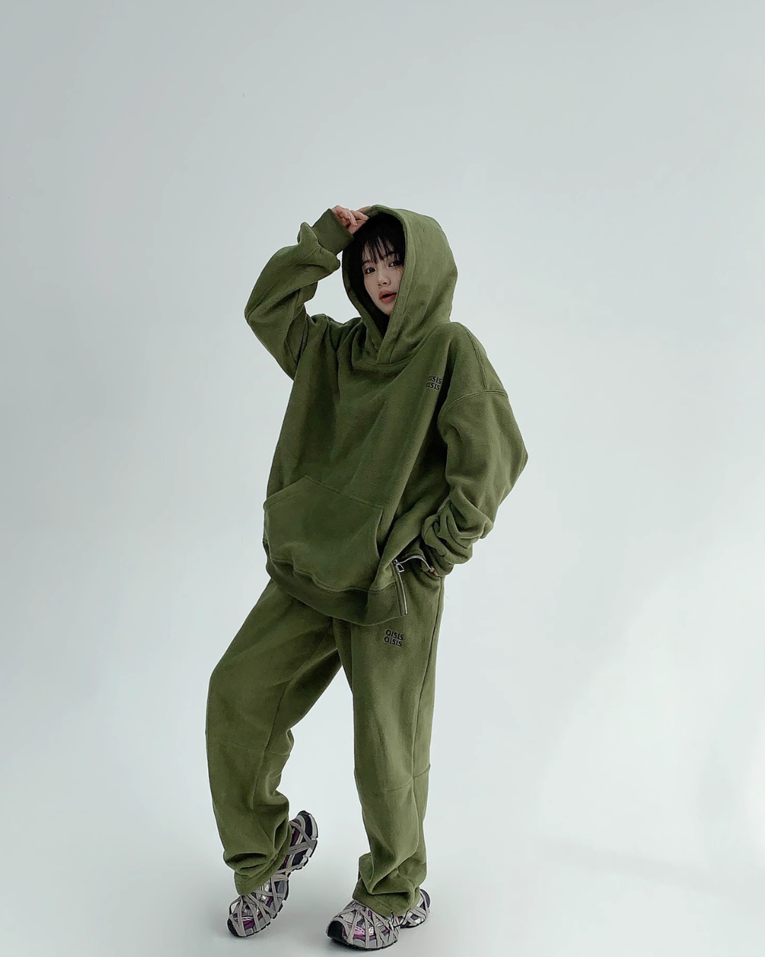 Loose Pullover Hoodie / Sweatpants YLS0604