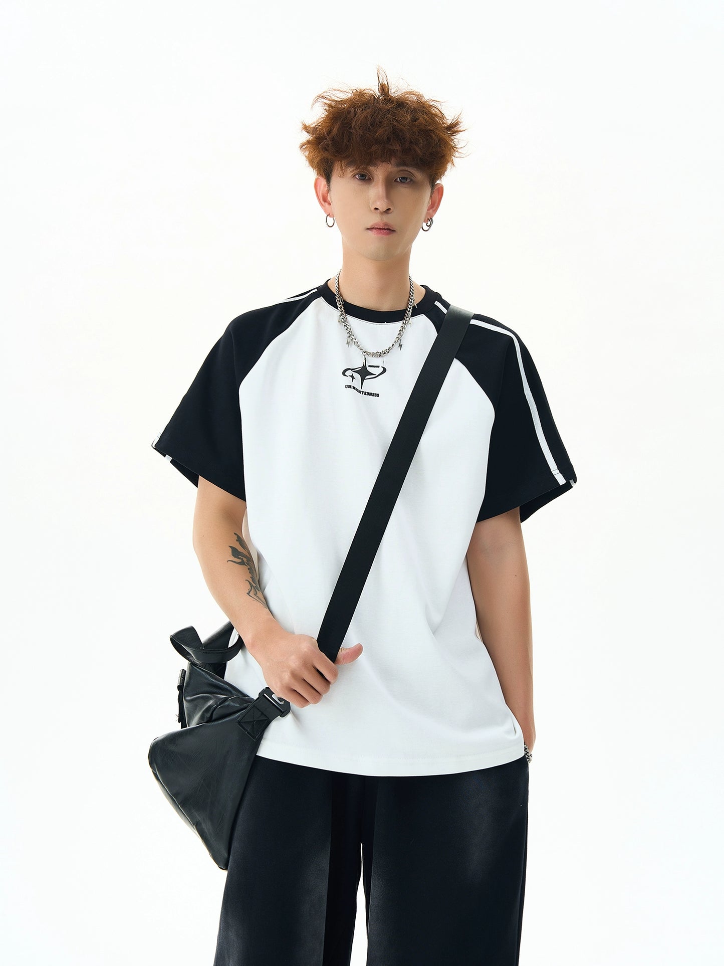 Bicolor Raglan T-shirt HGX0016