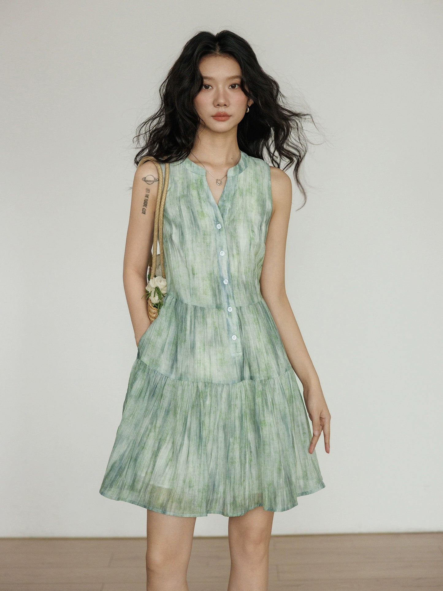 Frill Cami Dress VAS0028