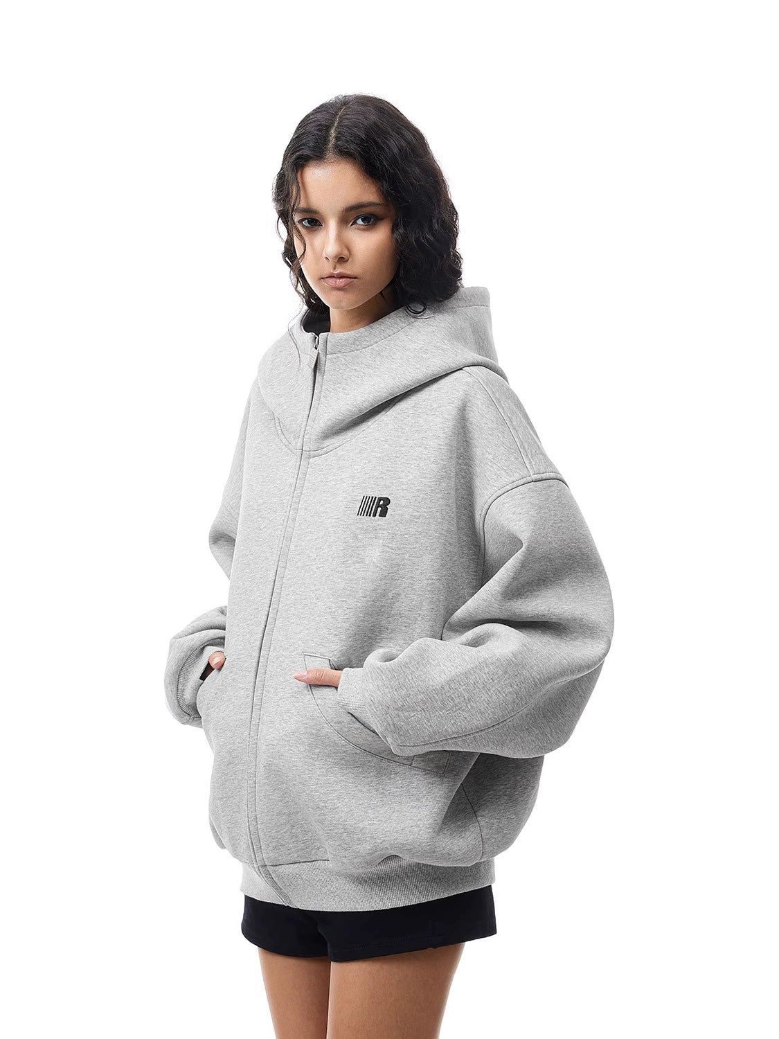 High Neck Zip Jacket FDR0008 – AuroraBoutique High Neck Zip Jacket FDR0008 – AuroraBoutique