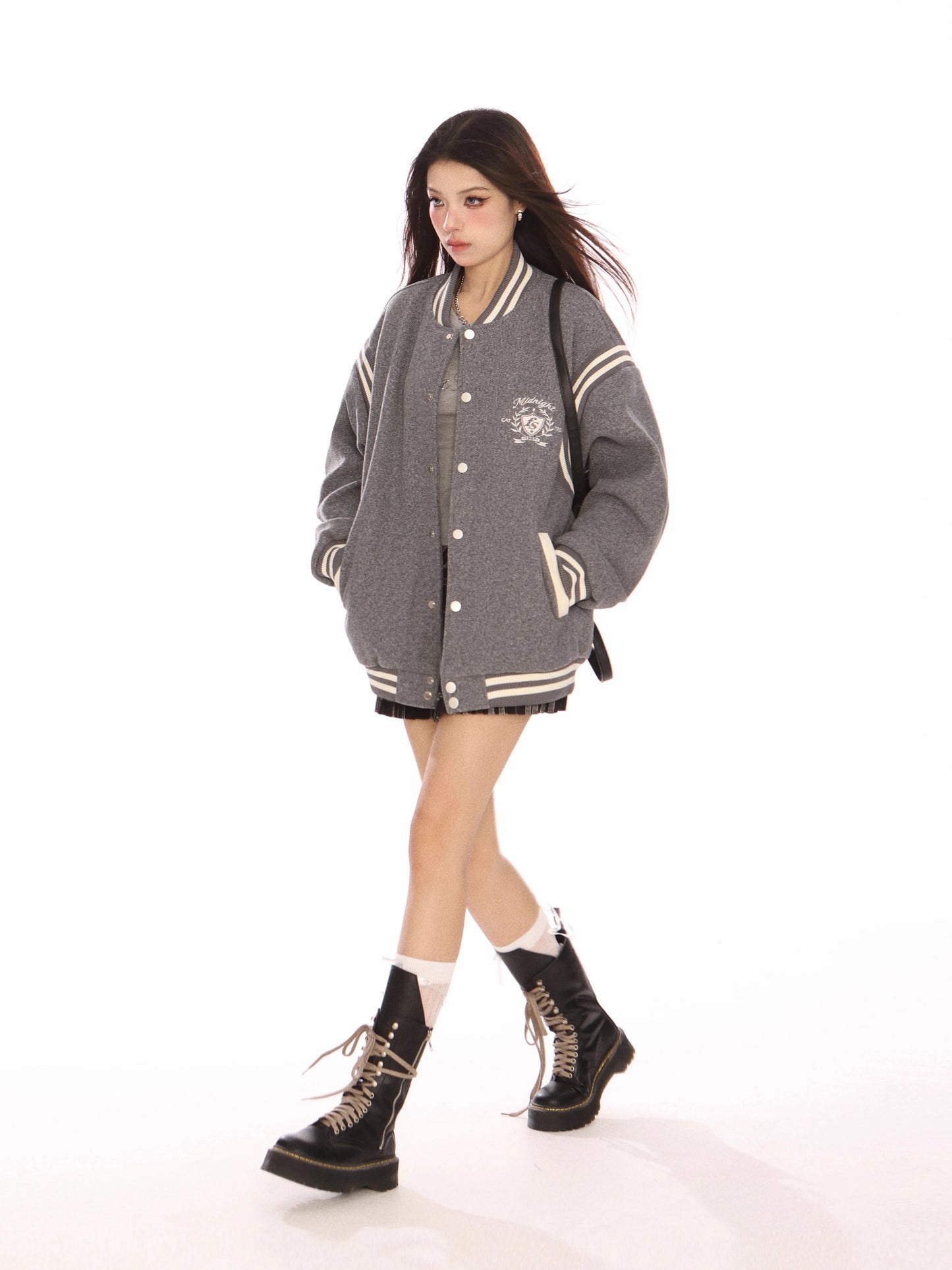 Zip Up Stadium Jacket BGS0015