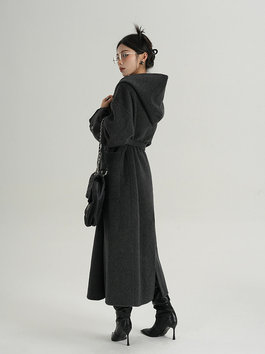Belt Design Classic Long Coat SRS0318