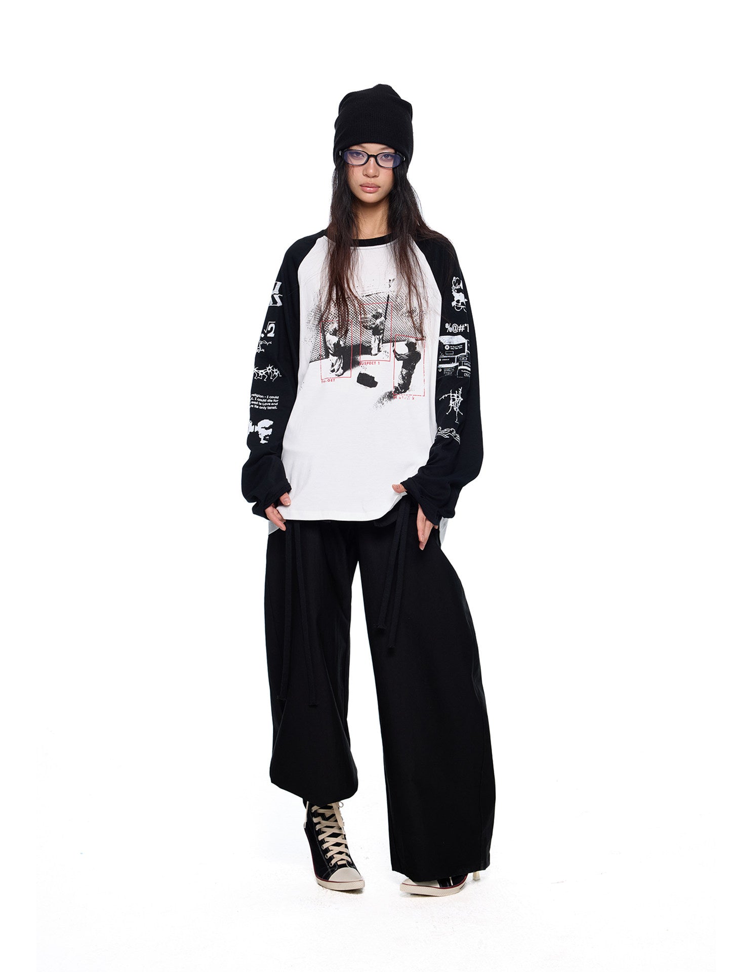 Pocket Wide-Leg Pants EZK0100
