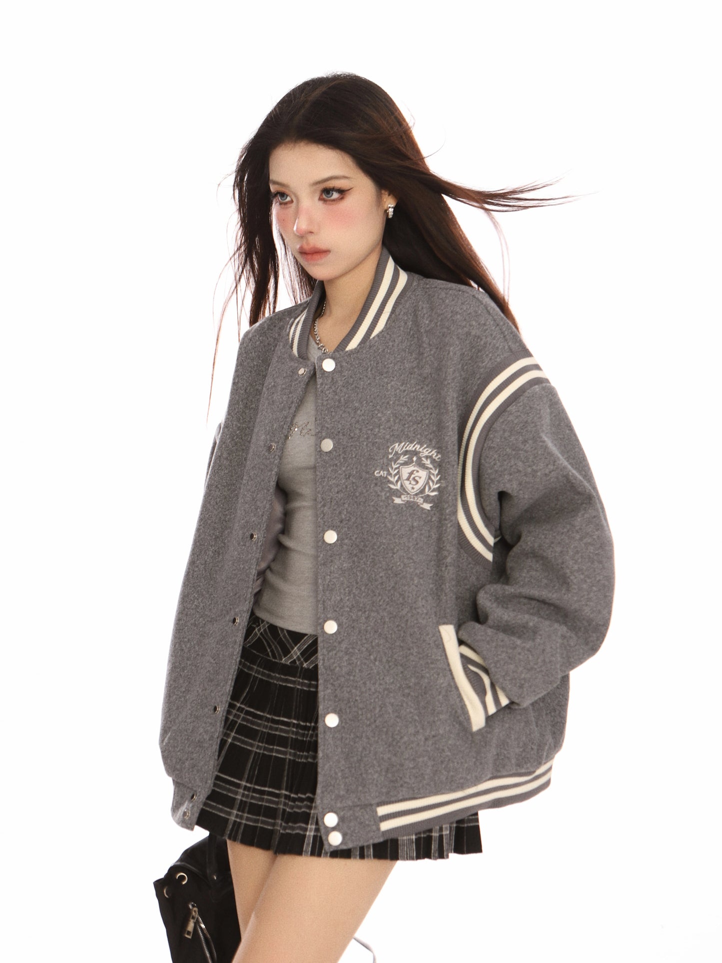 Zip Up Stadium Jacket BGS0015