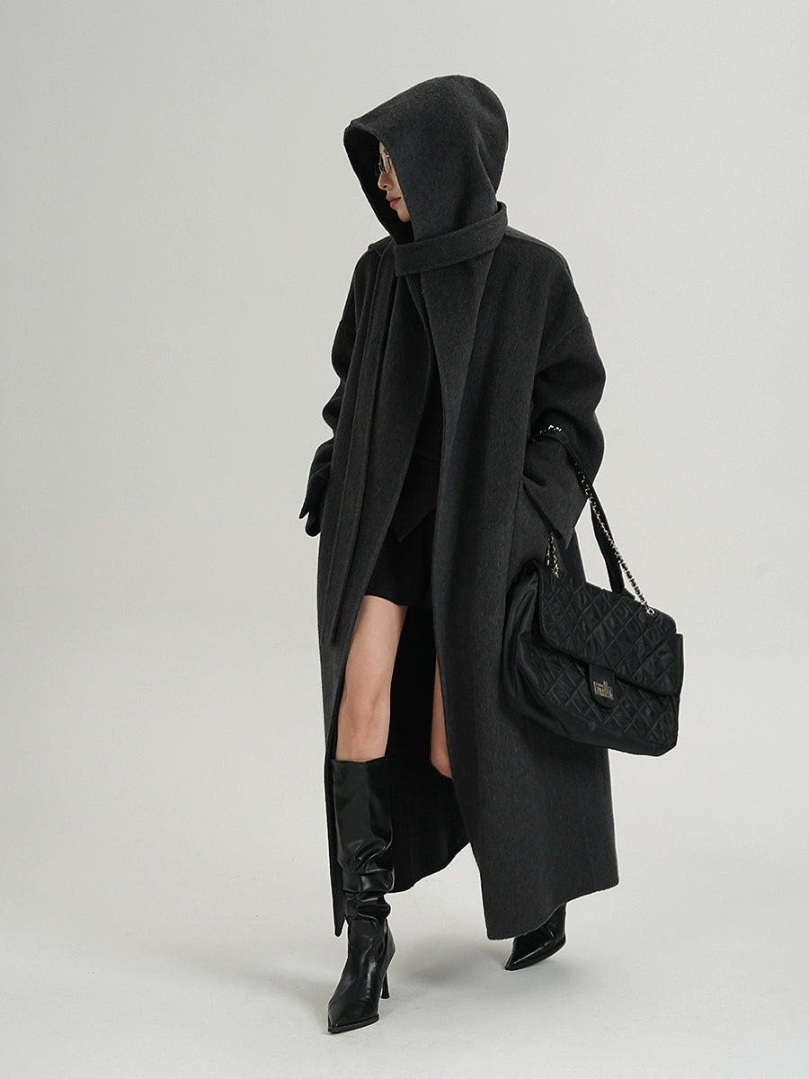 Belt Design Classic Long Coat SRS0318