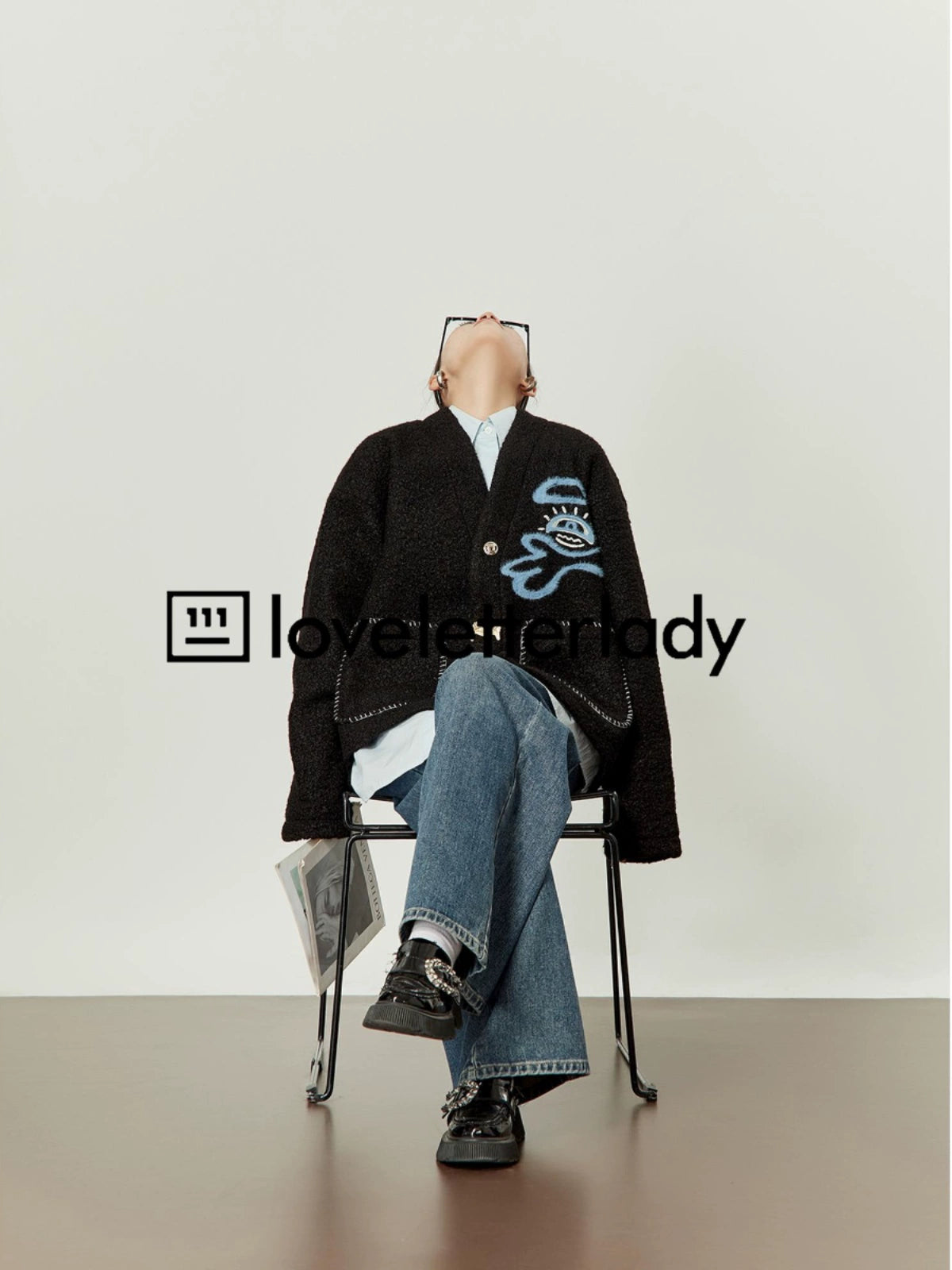 Contrast Colors Black Jacket LLA0373