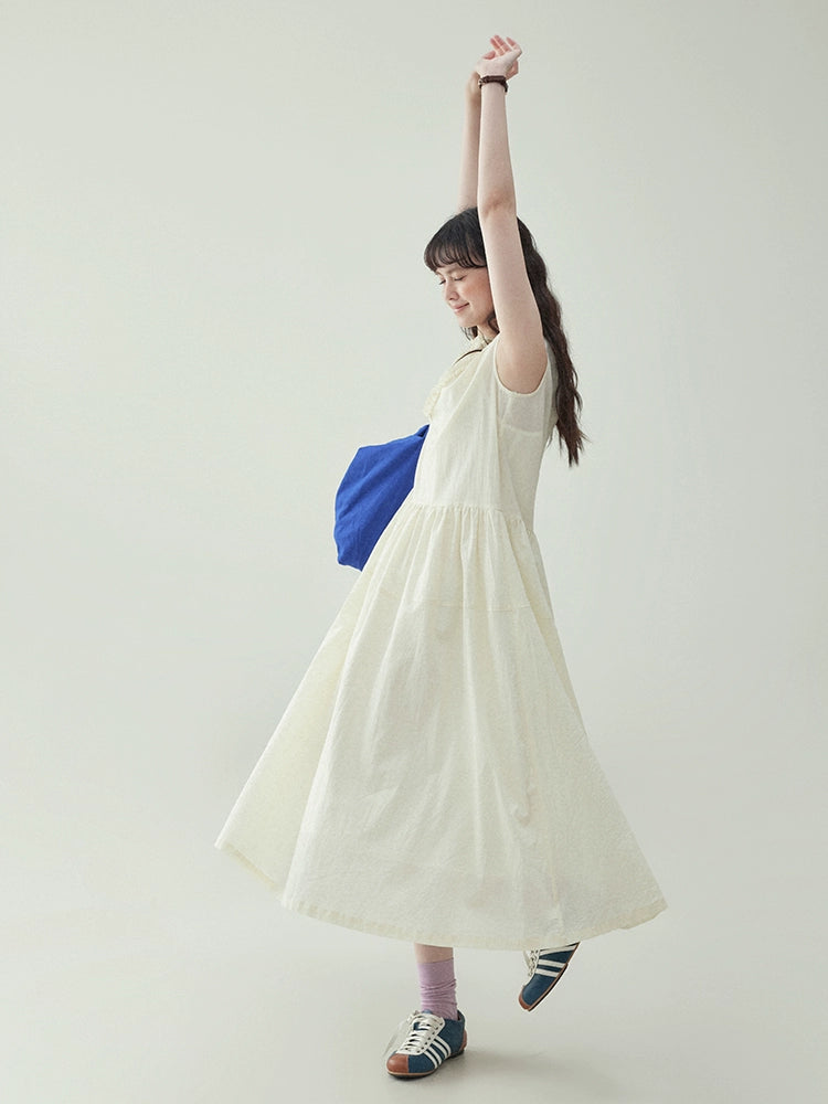 Cotton Long Dress AMU0017