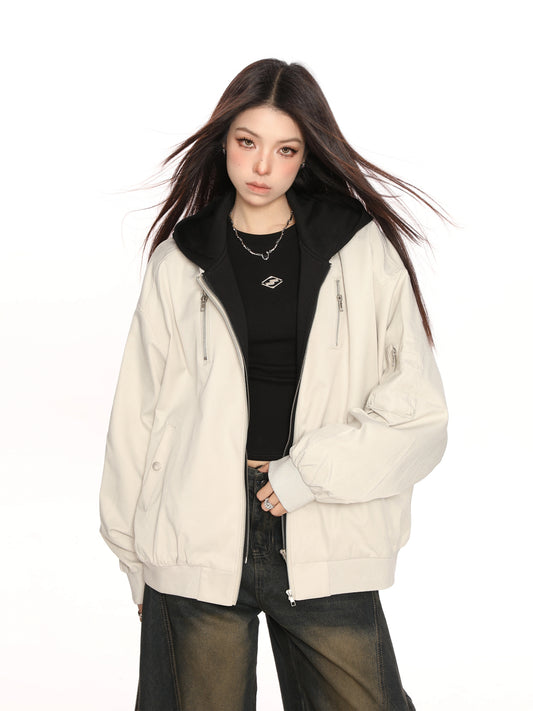 Layered Style Zip Jacket BGS0017