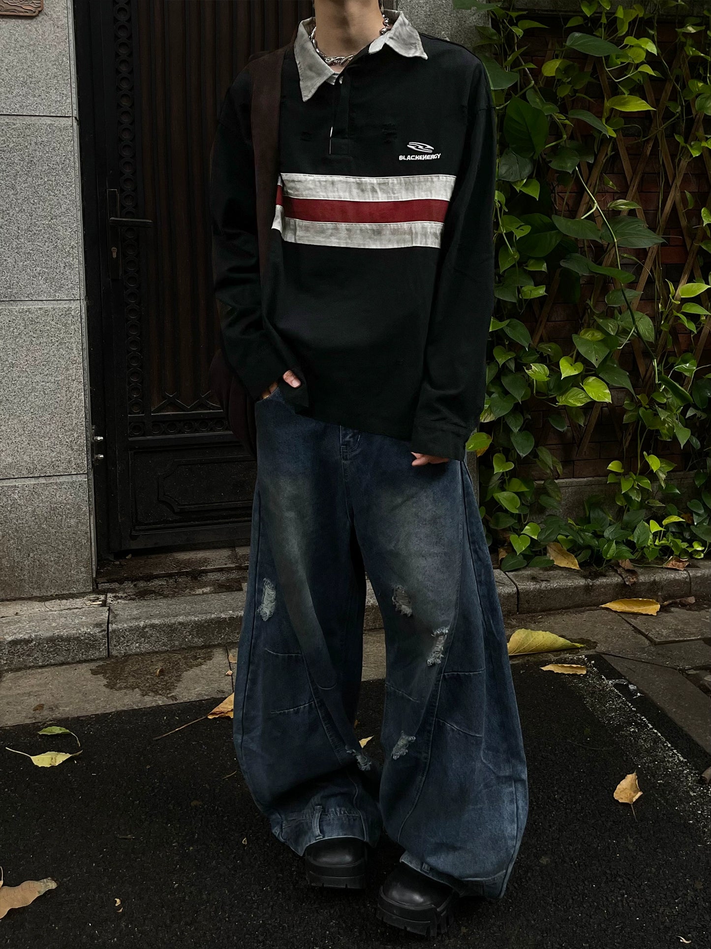 Damage Polo Tops FLG0012