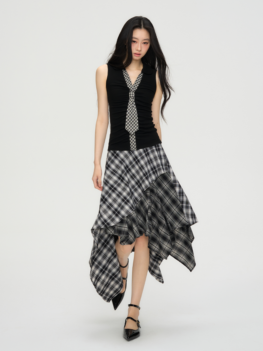 Paid Tie Slim Fit Vest PUC0021