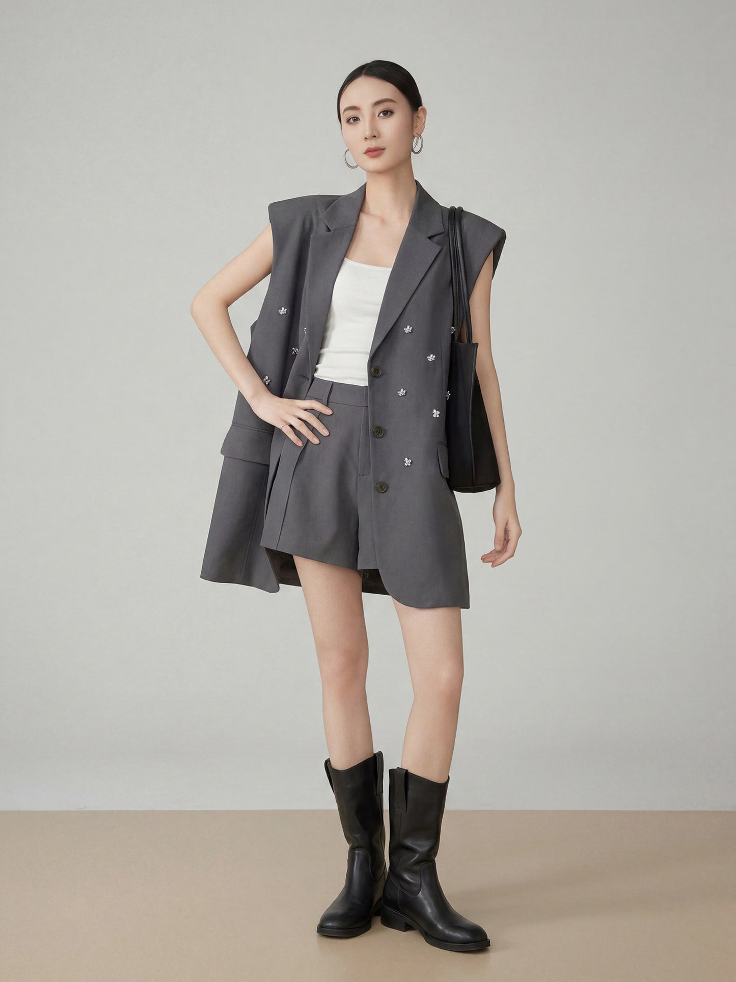 Bijou Tailored Vest / Shorts FER0300