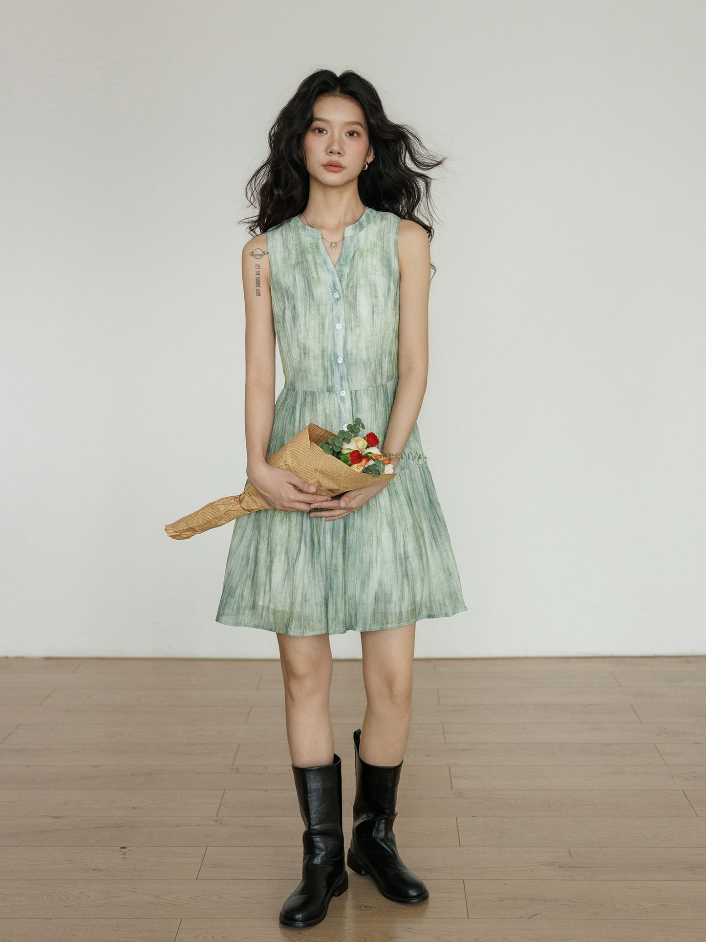 Frill Cami Dress VAS0028