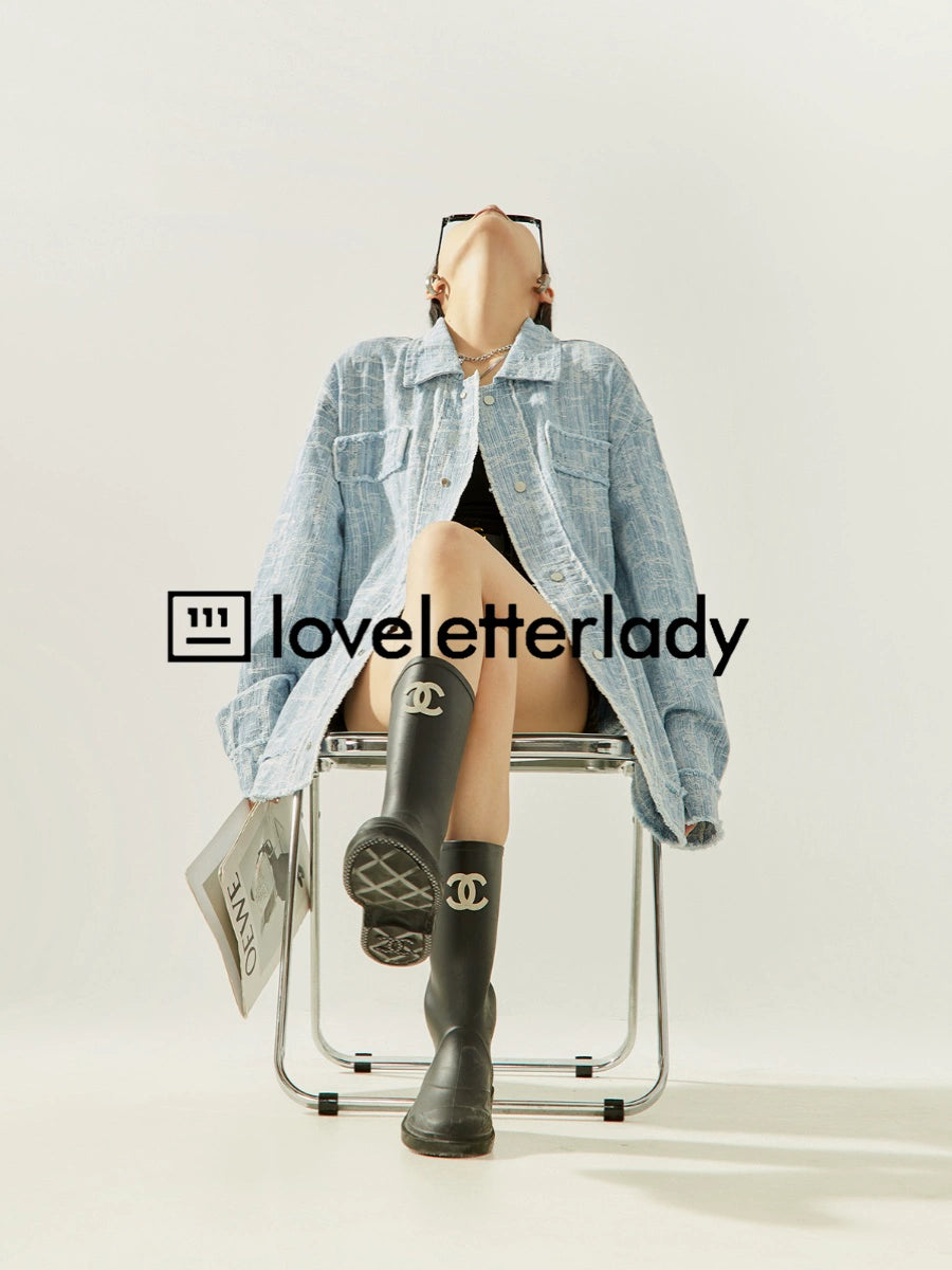 Retro Blue Denim Jacket LLA0306