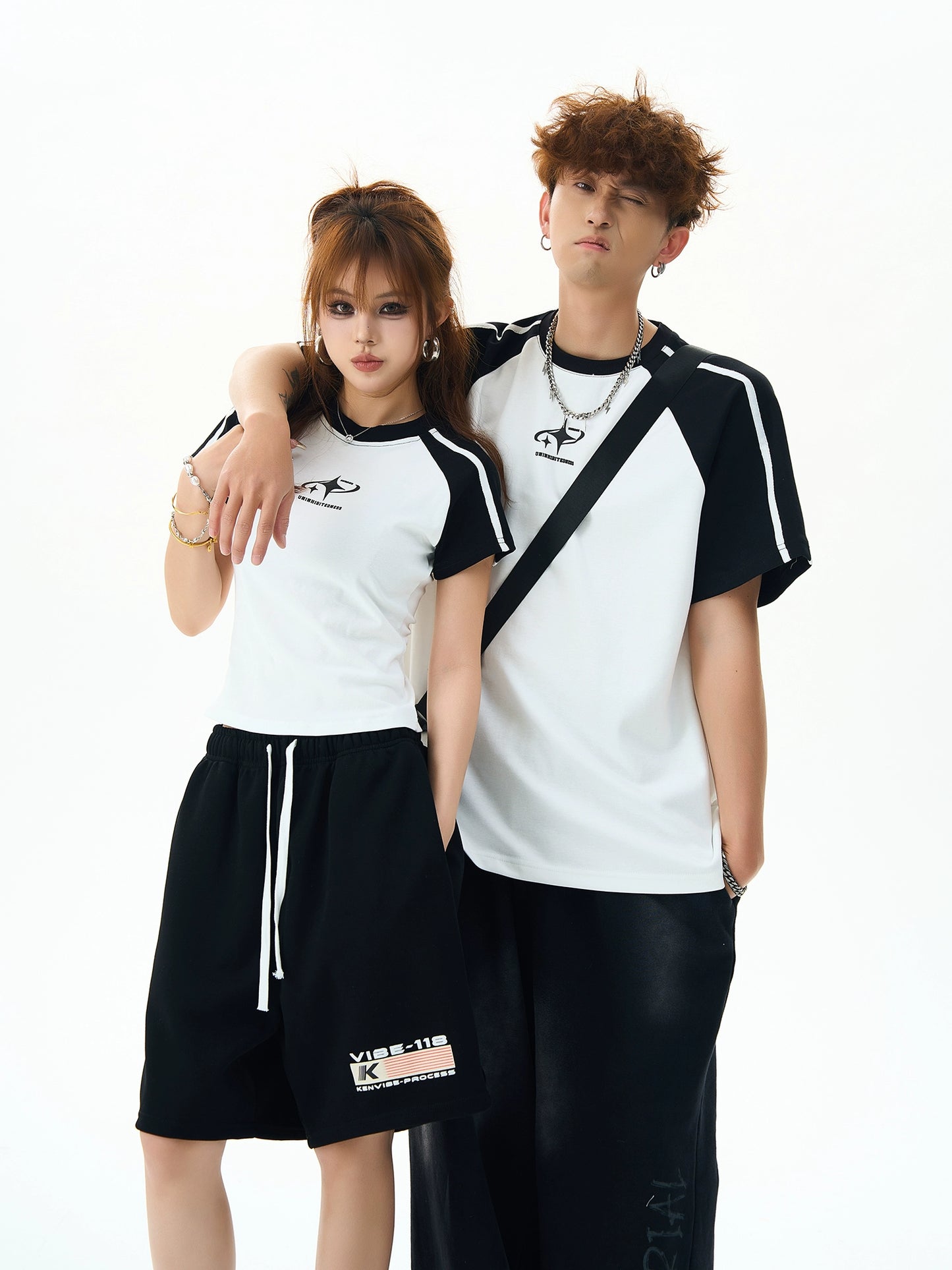 Bicolor Raglan T-shirt HGX0016