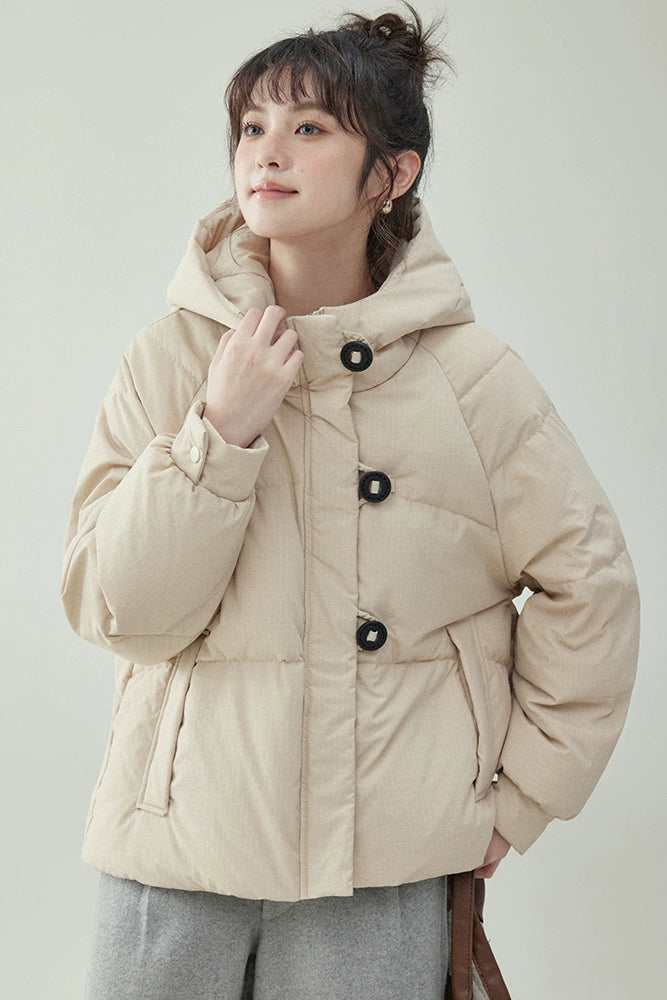 Hood Duck Down Jacket AMU0049