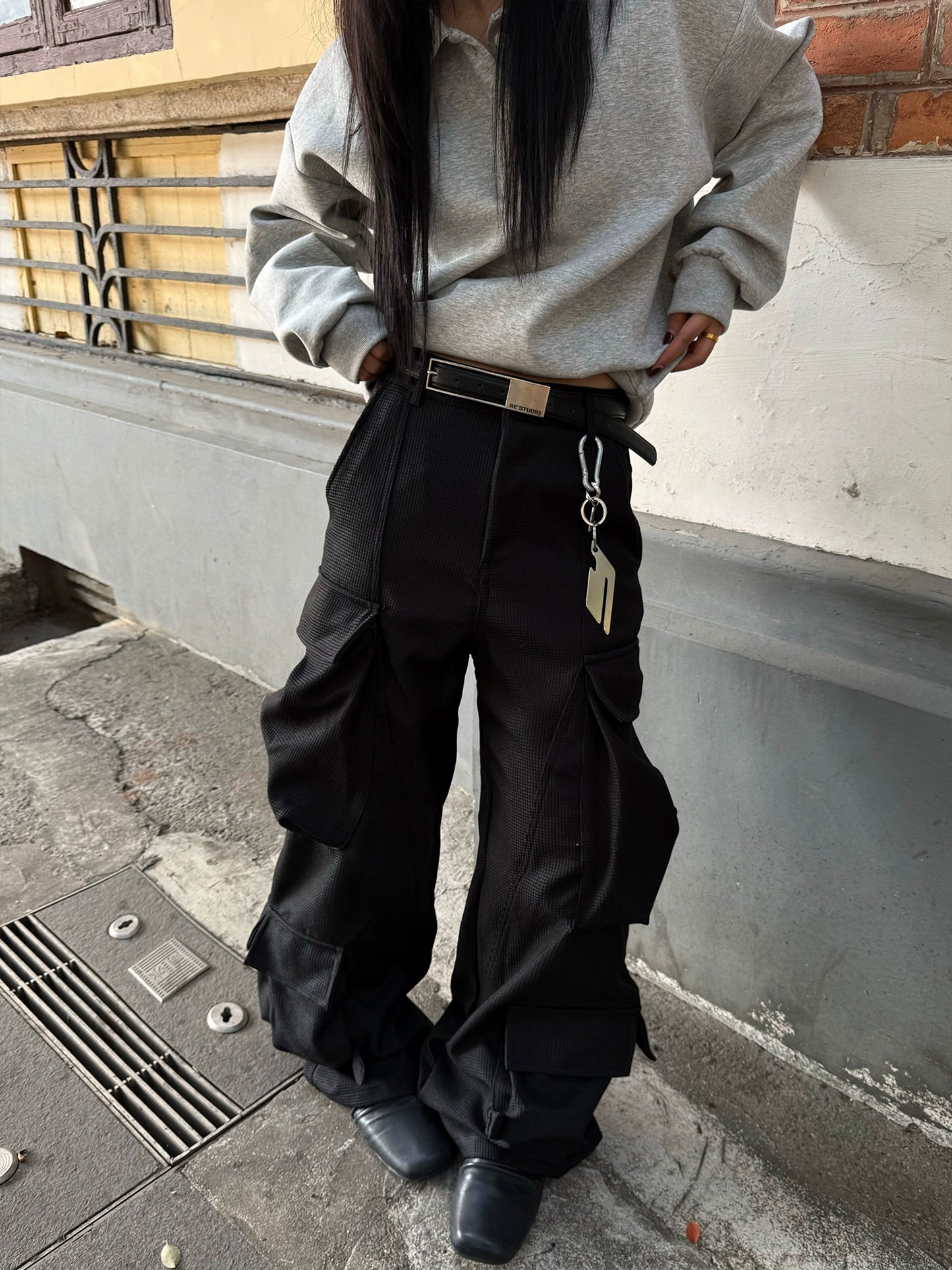 Multi Pocket cargo pants FLG0009