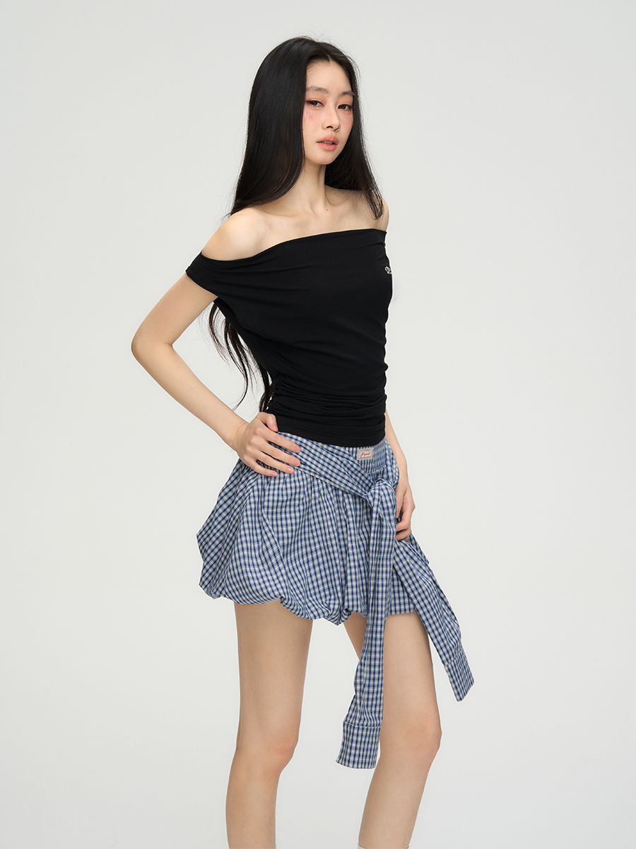 Paid Balloon Mini Skirt PUC0016
