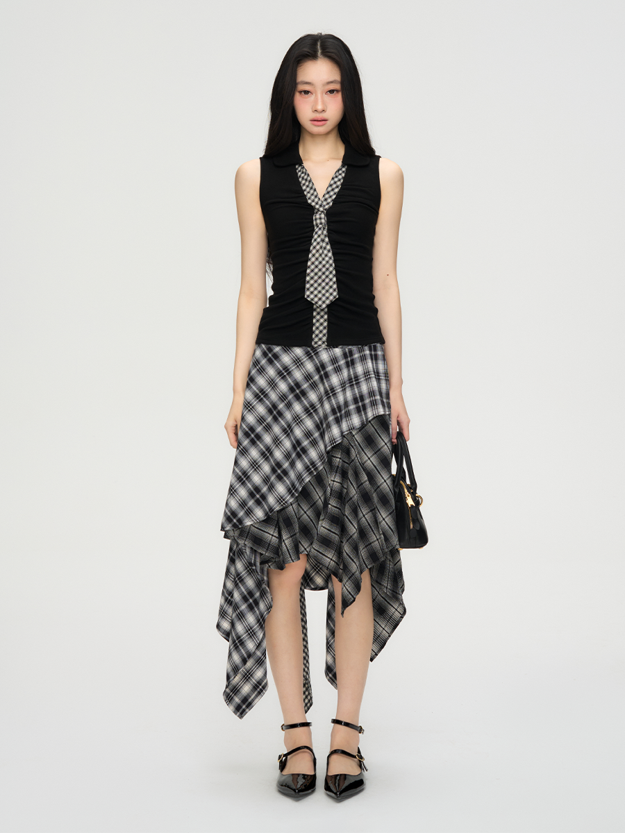 Paid Tie Slim Fit Vest PUC0021